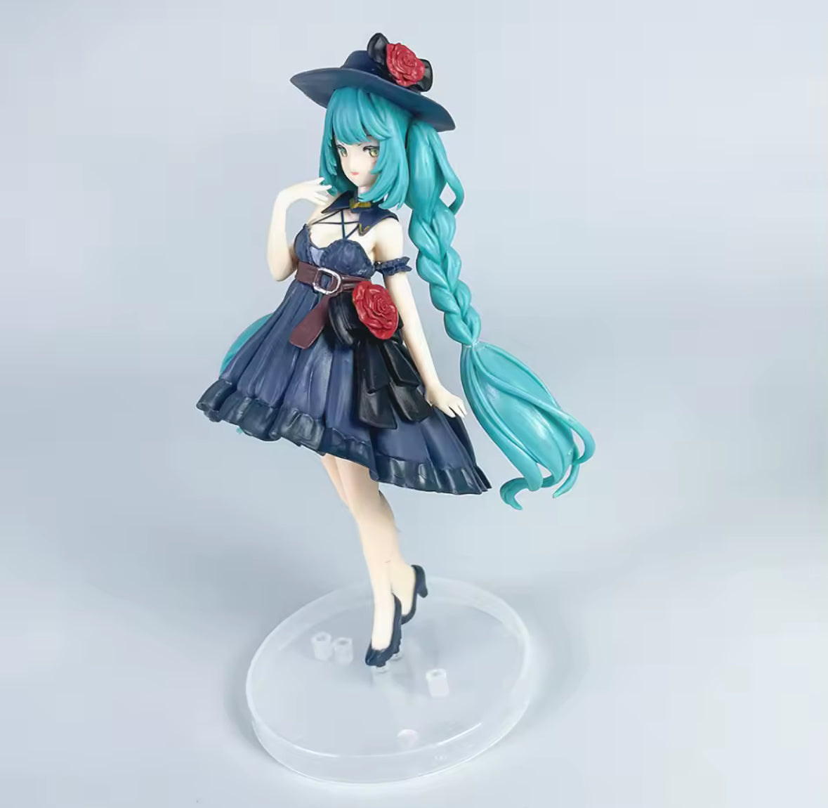 New Hatsune Miku Black Dress Beautiful Girls Anime Miku Rare Perfect Kid Gift 🎁