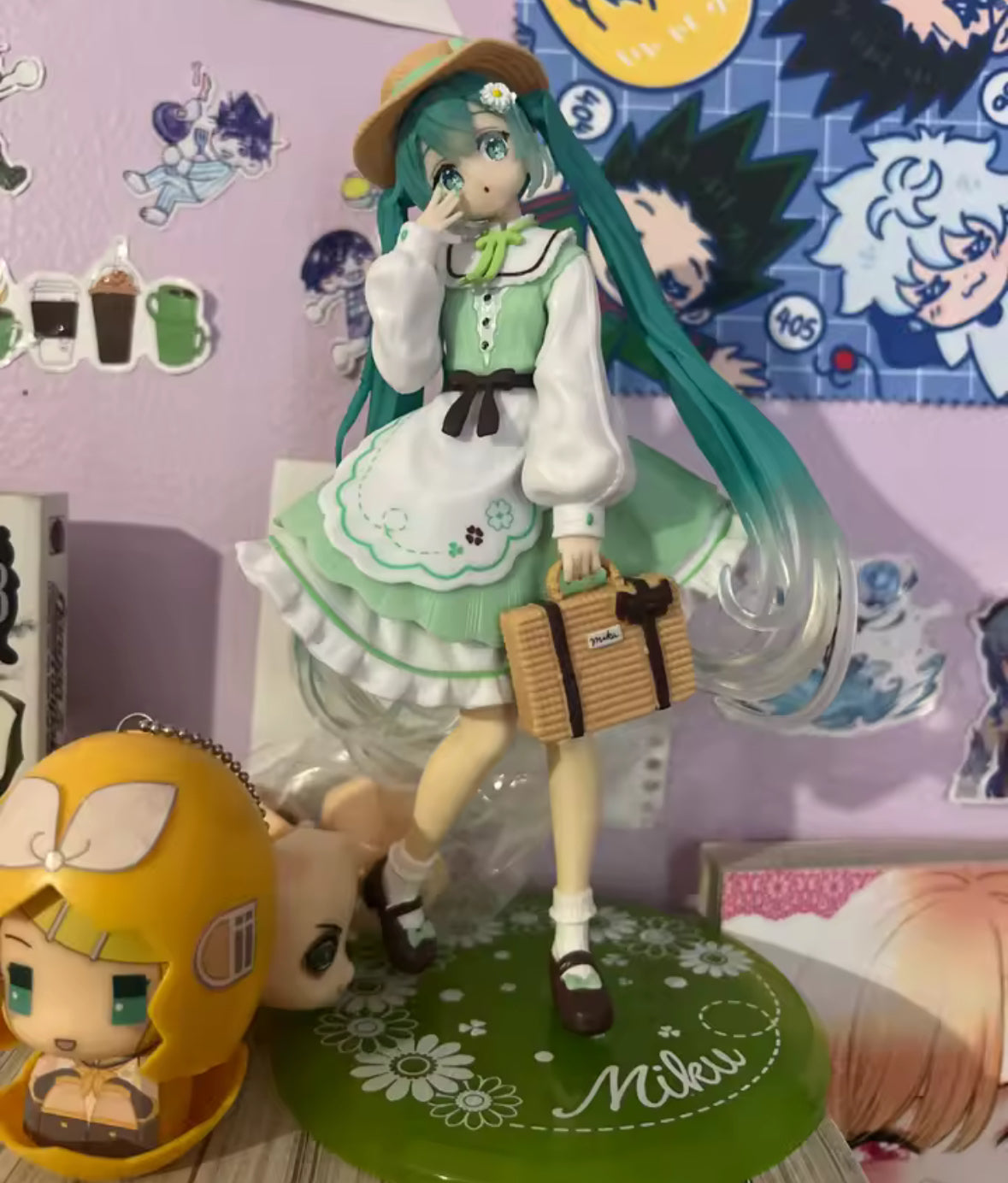 Judai Fashion Hatsune Miku Country PVC Action Figure Model 18cm New In Box