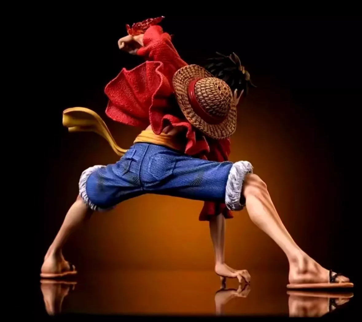 18cm One Piece Monkey D. Luffy Luffy Figures Battle Style Action Figure