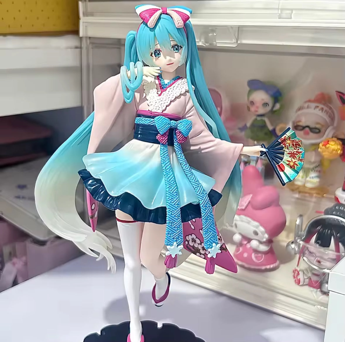 Original FuRyu TENITOL New Tokyo Series Hatsune Miku Kimono New In Box Gift 💝