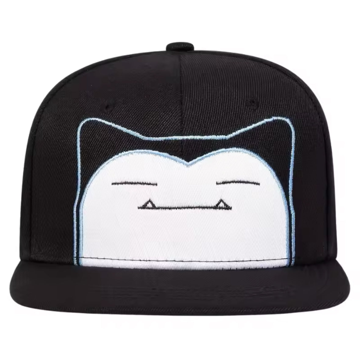 Snorlax Black Adjustable Baseball Cap Hat Pokemon Kawaii Anime Brand New