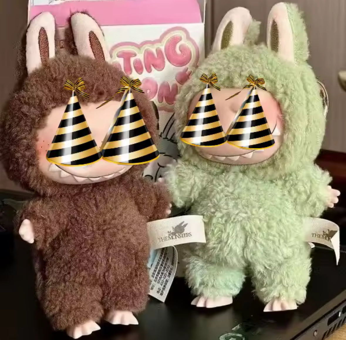 POP MART Labubu The Monsters Exciting Macaron (mystery box) Brand New