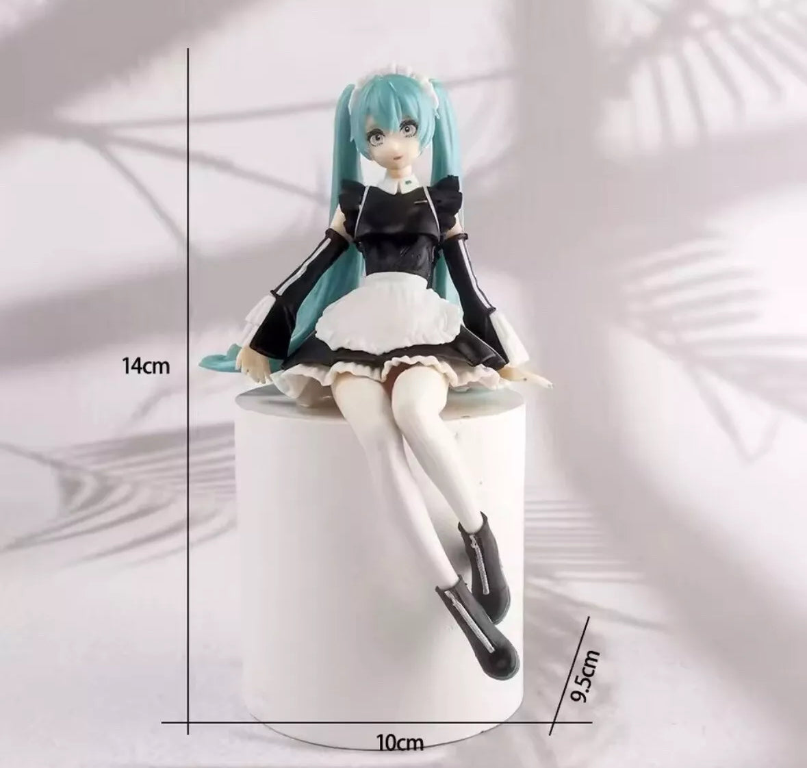 14cm New Anime Hatsune Miku  Virtual Singer Manga Sitting posture Brand New