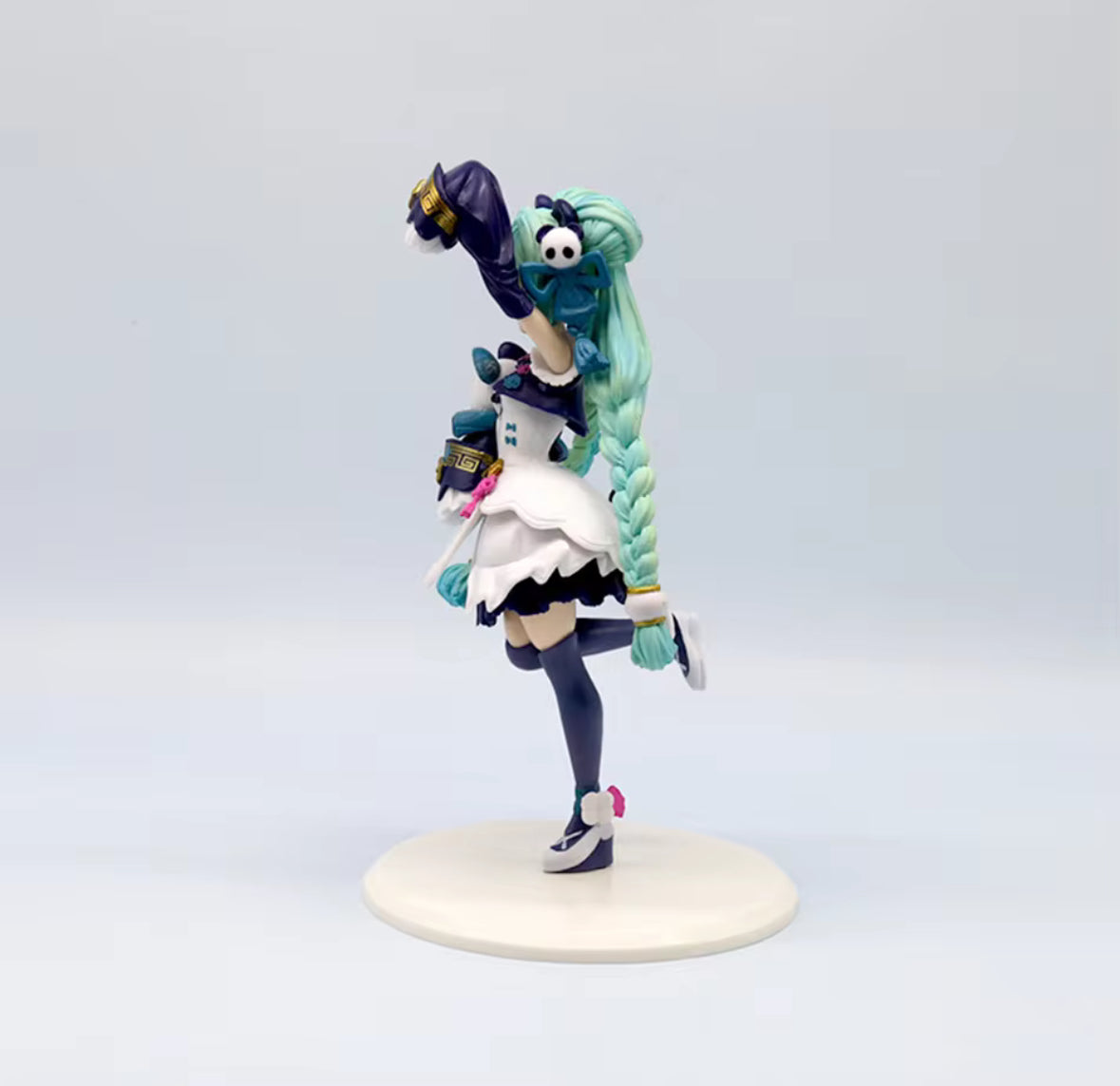 18CM Anime Hatsune Miku Figure National Style Fashion Panda Brand New