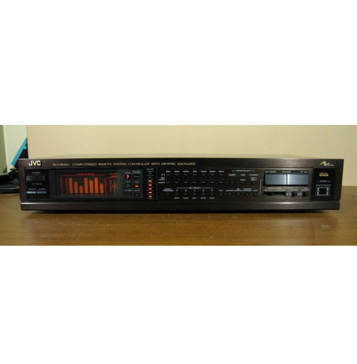 JVC SEA-Rm20 Computerized Remote System Controller w/ Graphic Equalizer Working!
