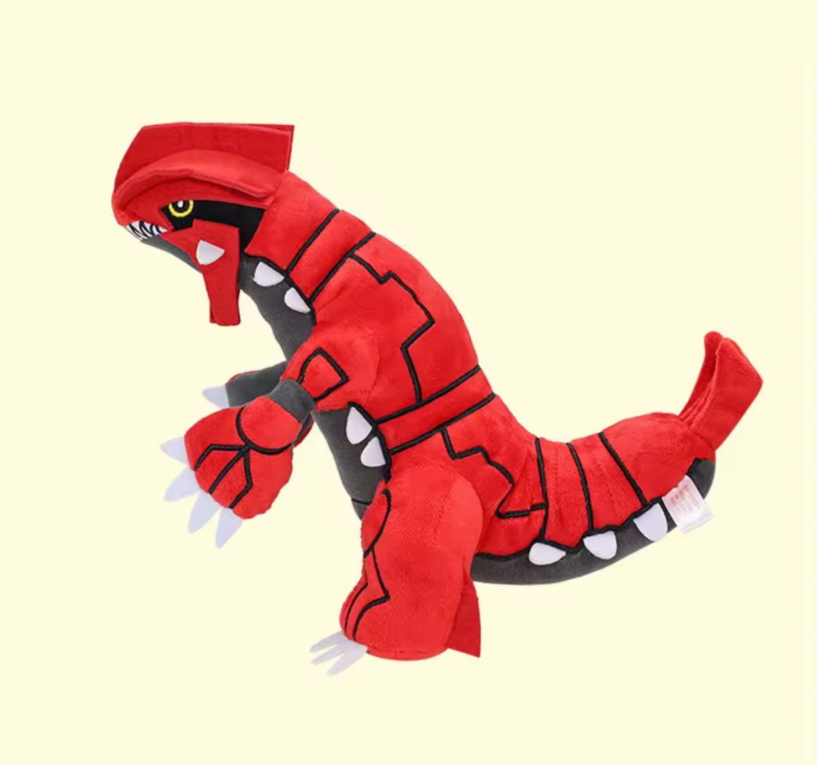 27cm Pokemon Red Groudon Team Rockets Magma Ex 15/32  Plush Toy Brand New Gift