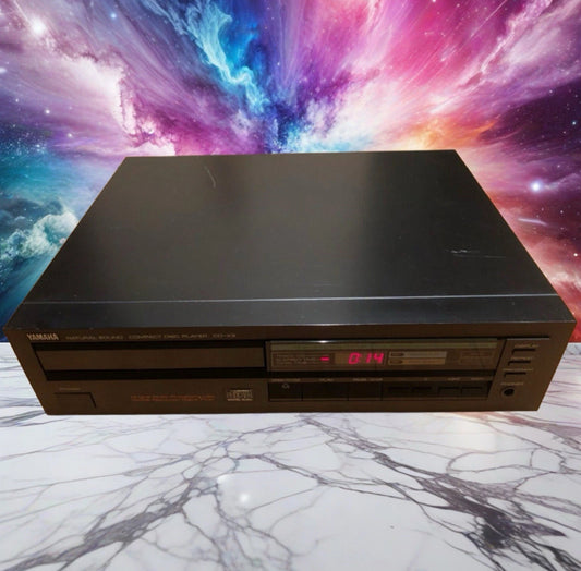 YAMAHA CD-X3 CD Player 16 bit PCM Three Beam Laser Vintage Fully Functional