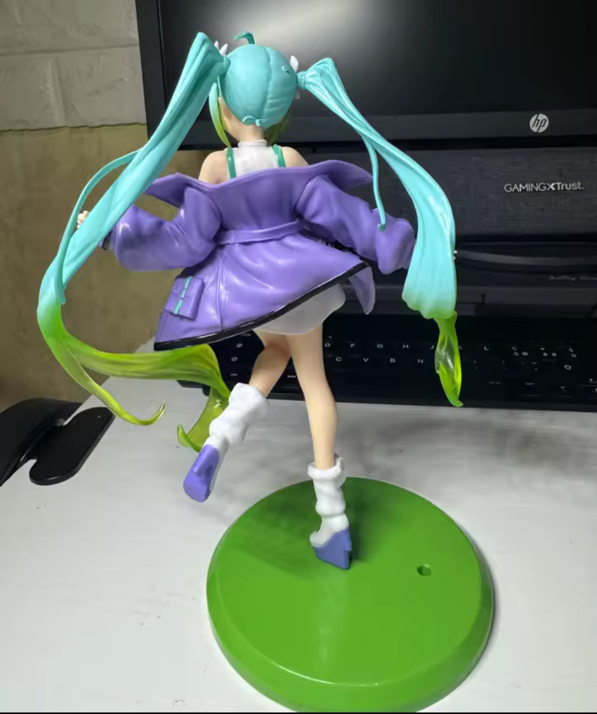 21cm Fashion Hatsune Miku Sports Girl Action Figure Anime Figurine New In Box🧚