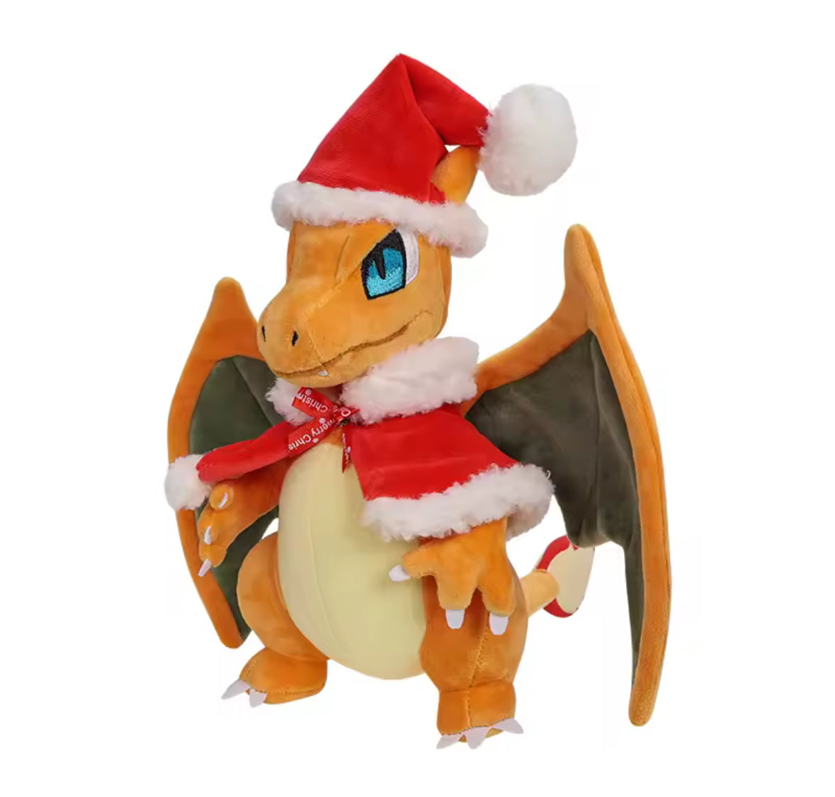 NEW Christmas Pokemon Charizard Soft Stuffed Doll Kids Child Xmas Holiday Toy