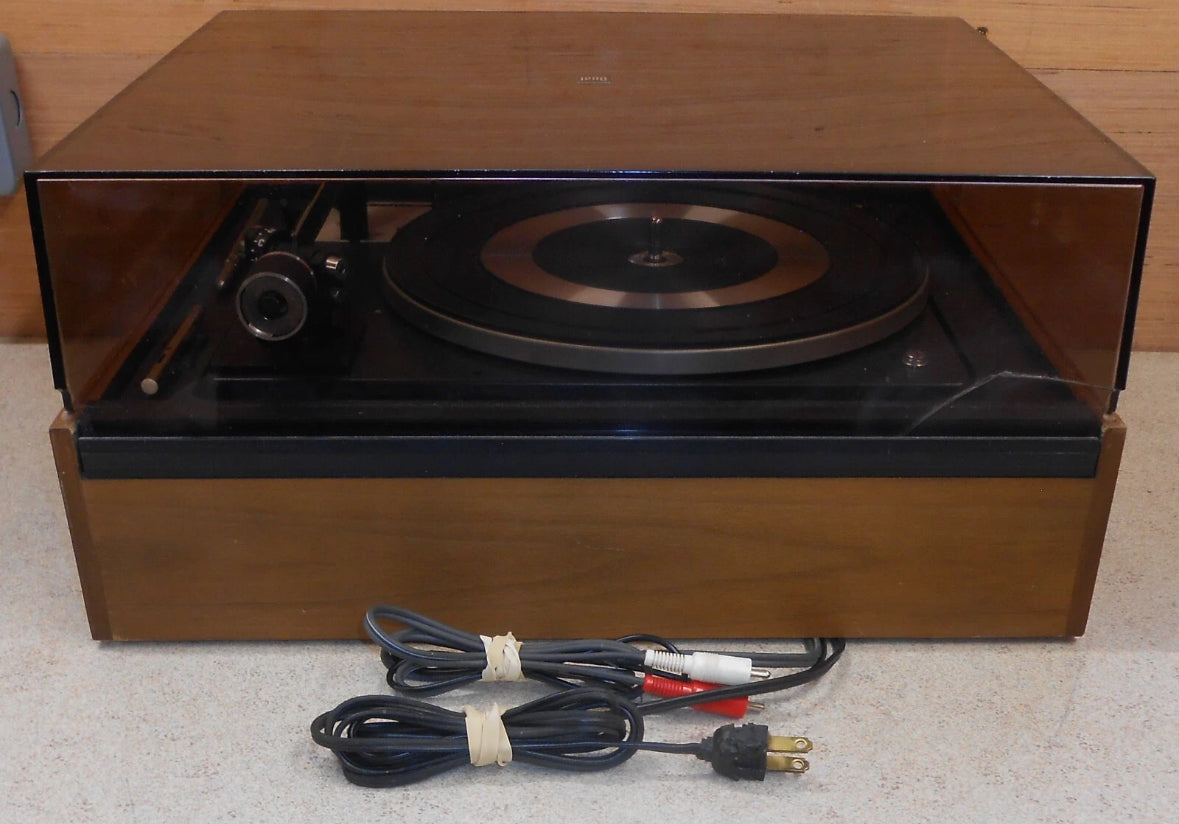 Vintage Dual 1215 Turntable - Extremely Rare FUNCTIONAL Unit W/ Manual