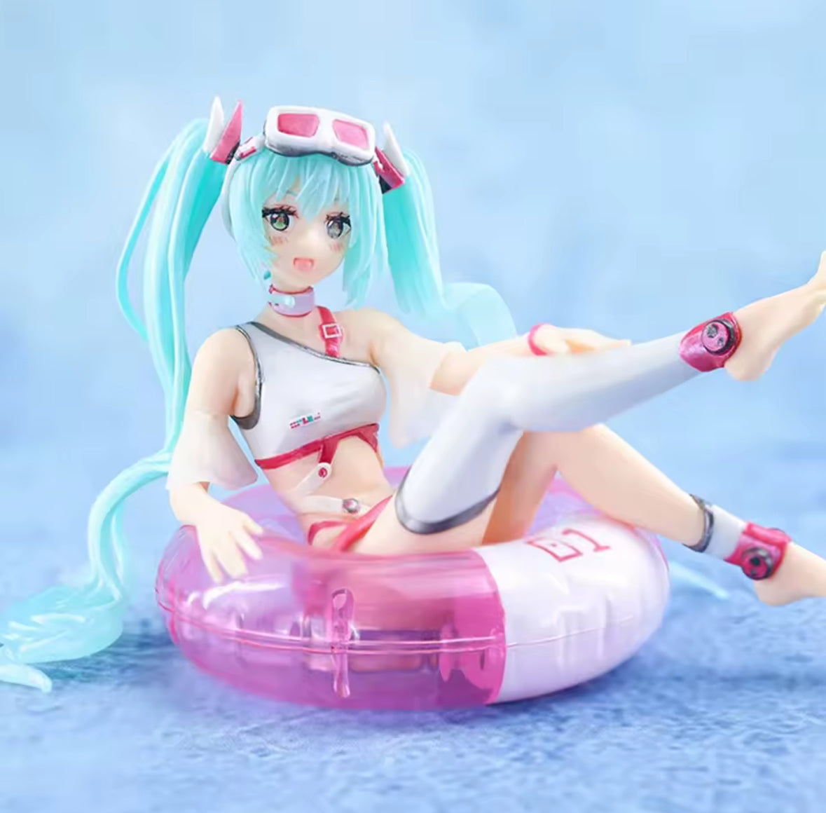New Hatsune Miku Anime Figure Aqua Float Girls Elaina Action Figure