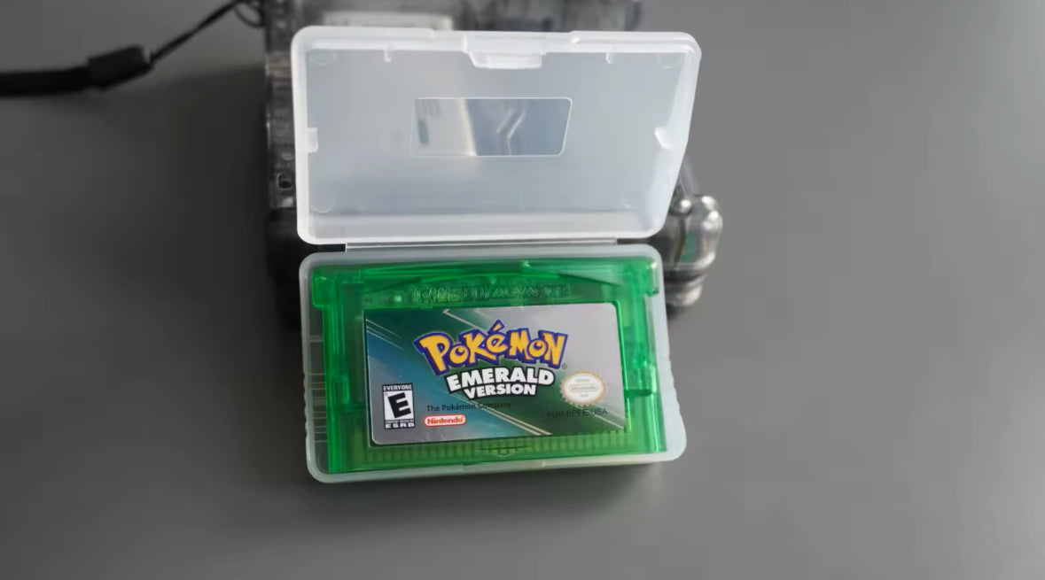 5 Game boy Pokemon Game Bundle New With Cases Emerald Ruby Fire Red (Read Descr)