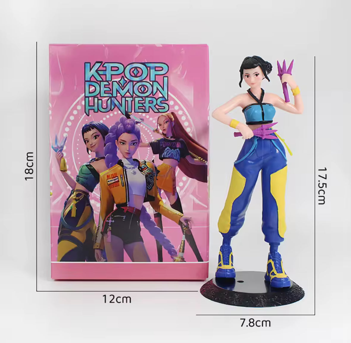 7”  KPop Demon Hunters Action Figure Zoey Anime Figures Brand New Kids Gift