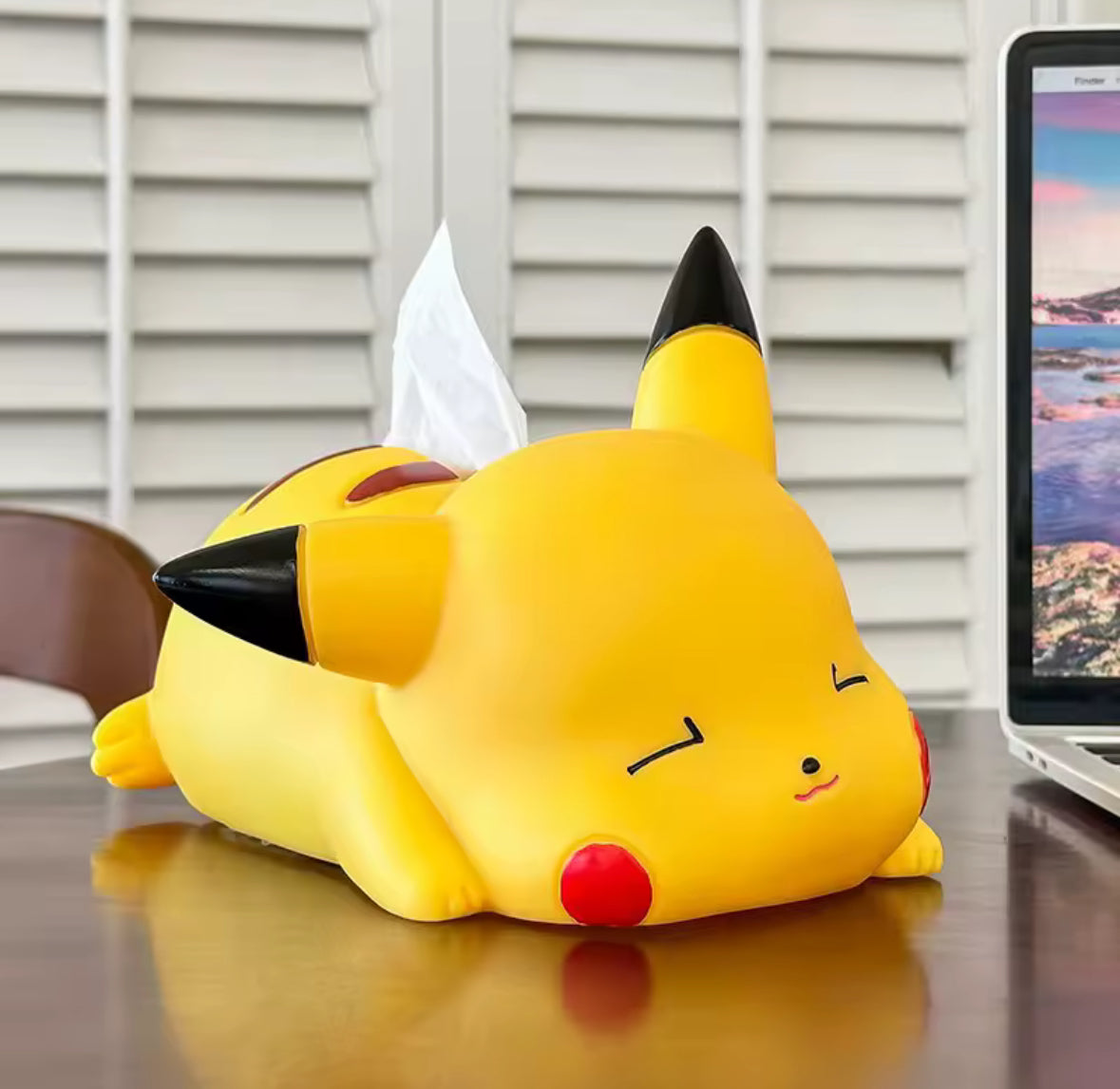 NEW CUTE!! Pokemon Tissue Holder Pikachu Plastic Tissue Box Kawaii PERFECT GIFT!