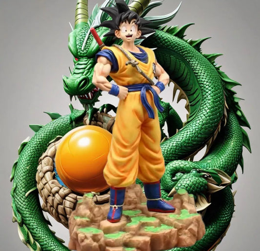Dragon Ball Anime Figure 28cm Son Goku  Somersault Cloud New In Box