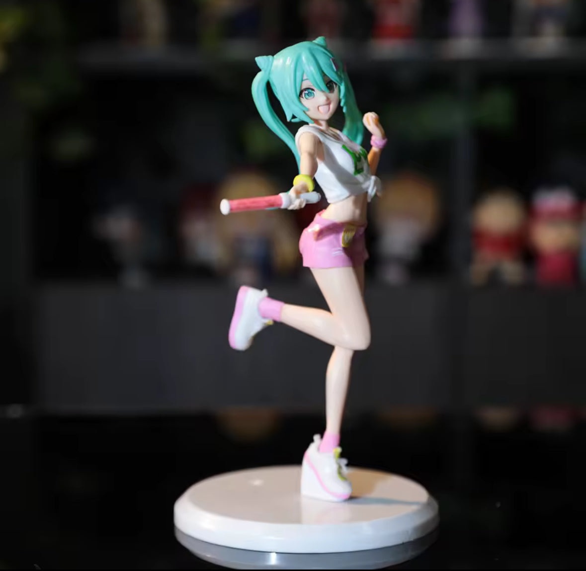 20CM Anime Hatsune Miku Figure On-Site Cheer Cheerleader