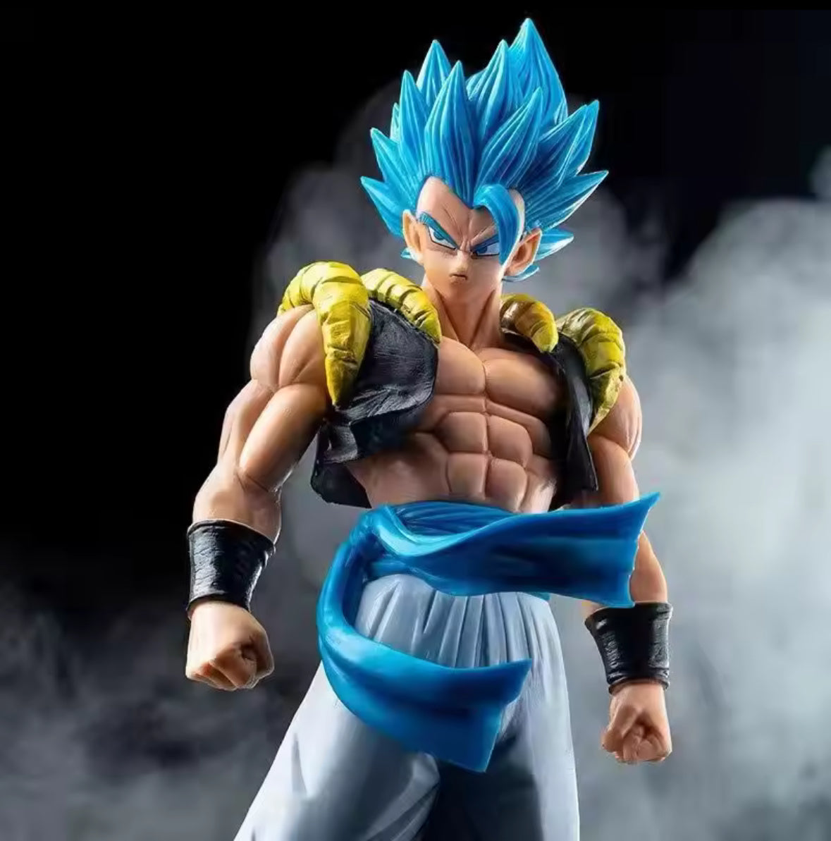 31CM Anime Dragon Ball Z Super Saiyan Blue Gogeta PVC Action Figure