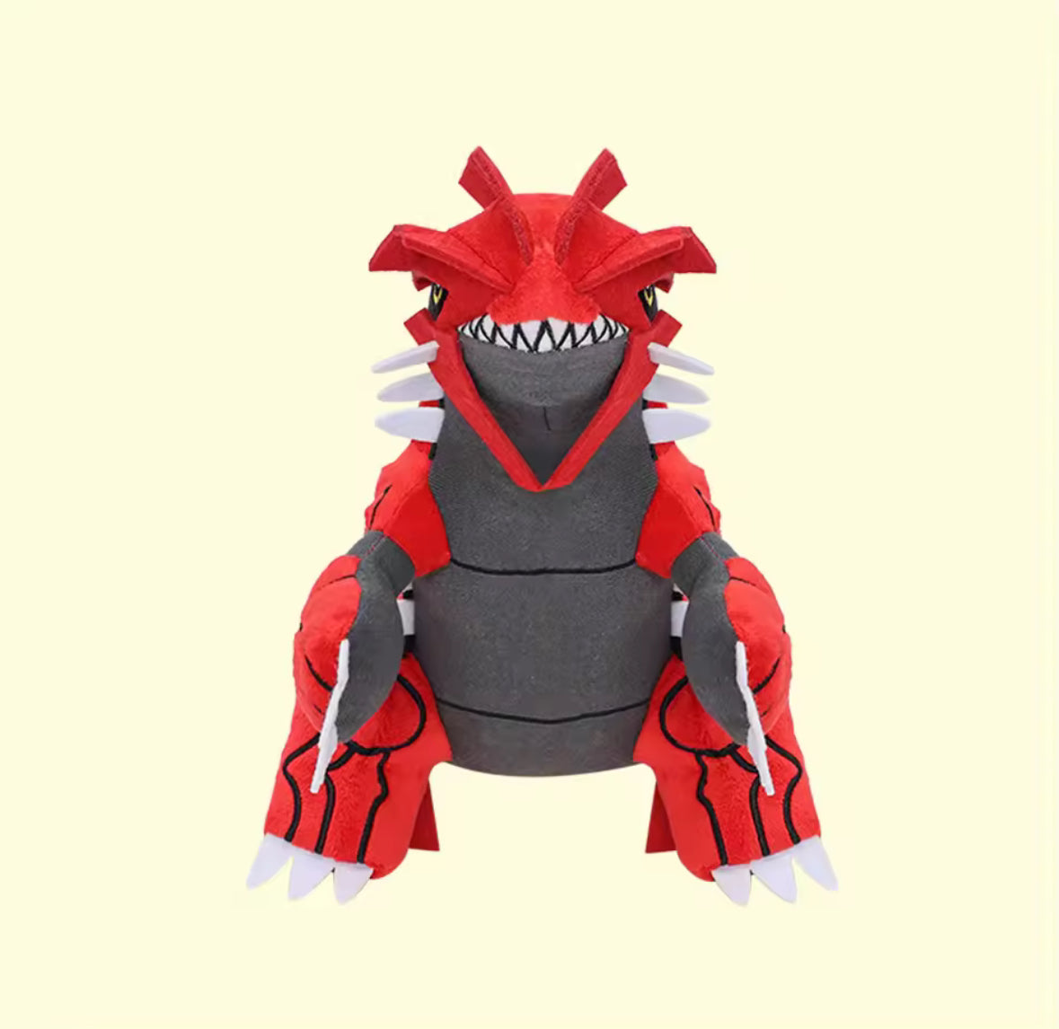 27cm Pokemon Red Groudon Team Rockets Magma Ex 15/32  Plush Toy Brand New Gift