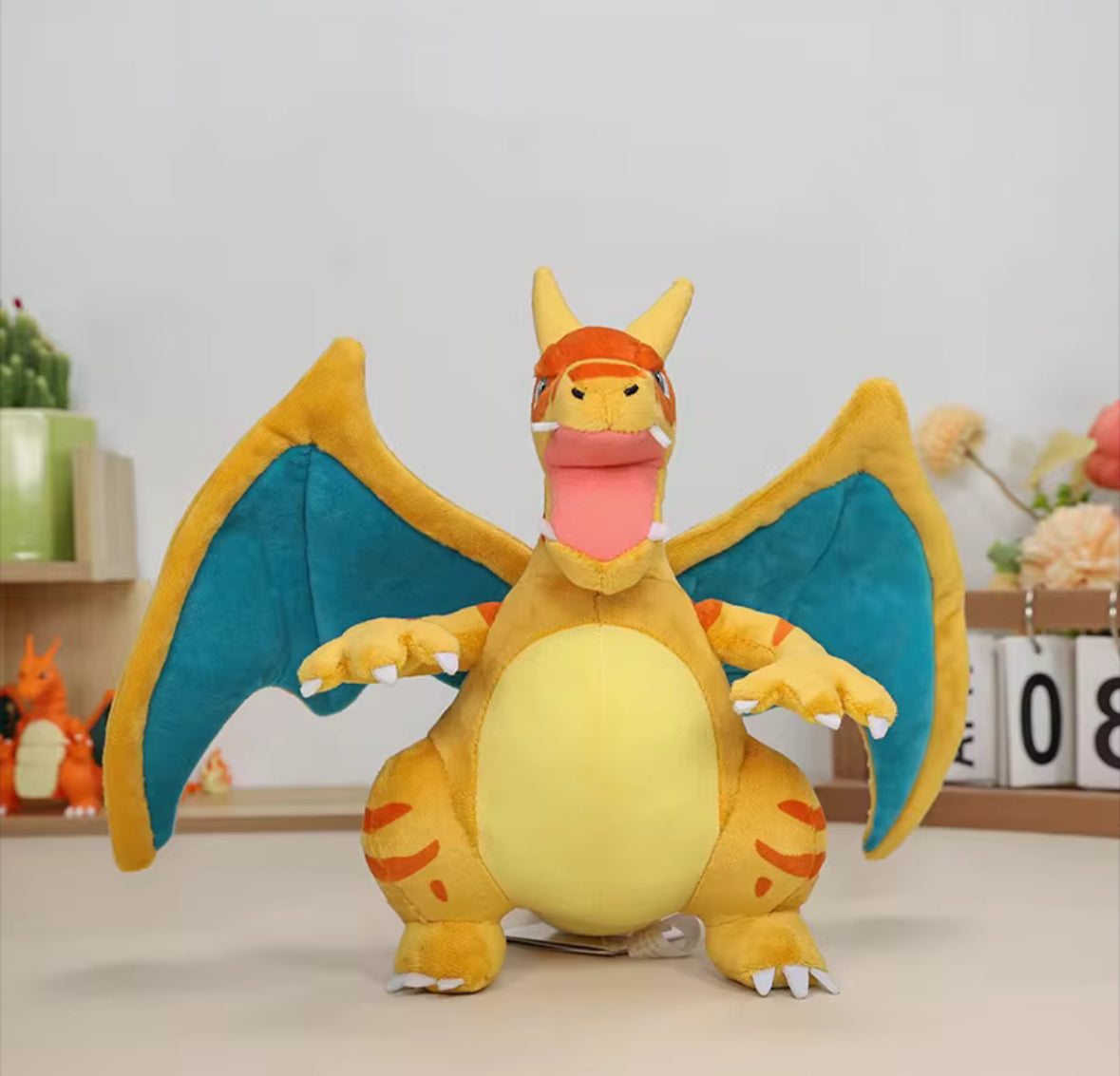 9" New Pokemon Plush Charizard Clone Pokemon The Movie Plush Toy Brand New