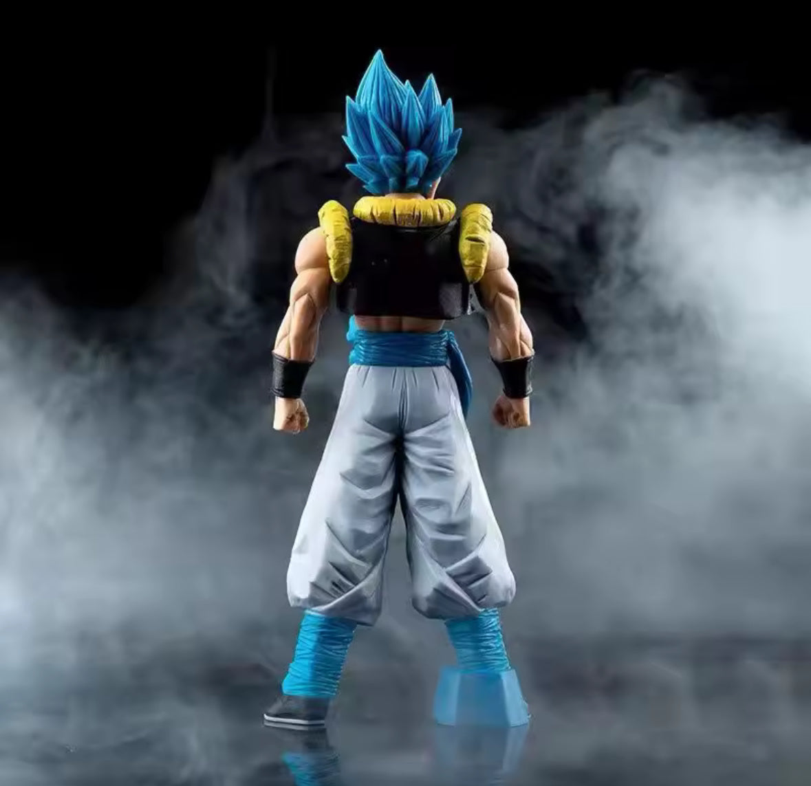 31CM Anime Dragon Ball Z Super Saiyan Blue Gogeta PVC Action Figure
