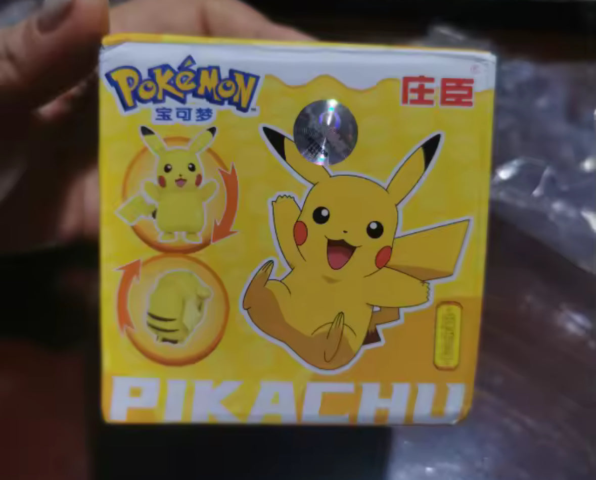 Pikachu Transform In Pokeball Adjustable Figurine Toy Gift For Kids New In Box