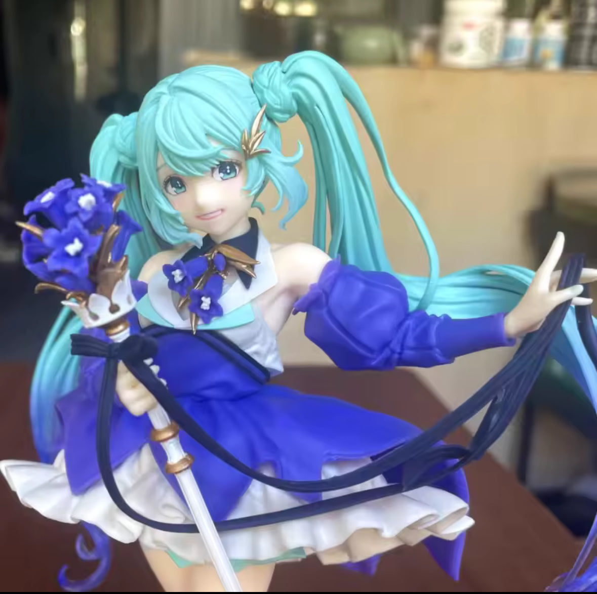 Bandai HATSUNE MIKU Birthday Party Flower Shape Bauhinia 20cm