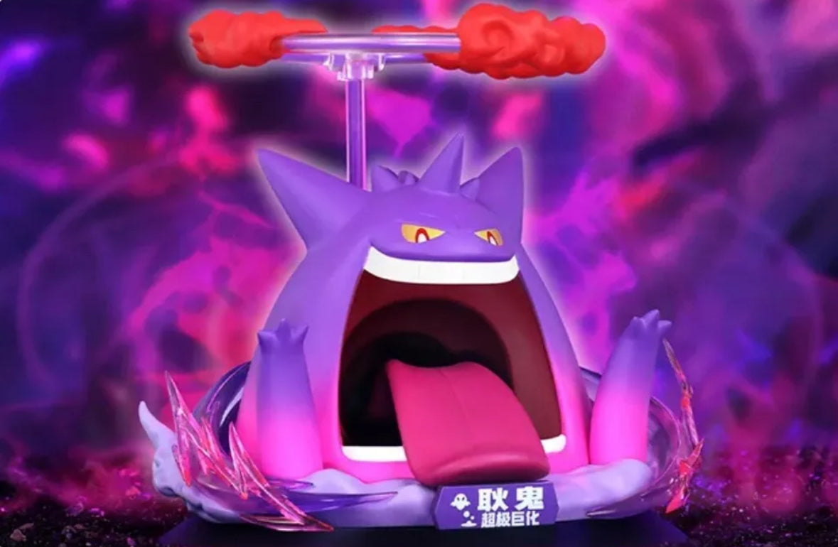 FUNISM Gengar gigantamax New Style Pokemon Anime Action Figure NIB 12CM Tall