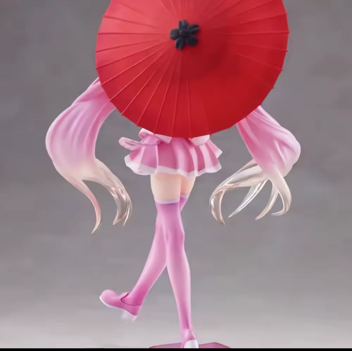 24cm Umbrella Anime Hatsune Miku Character Model Toy Gift Kawaii Brand New Rare