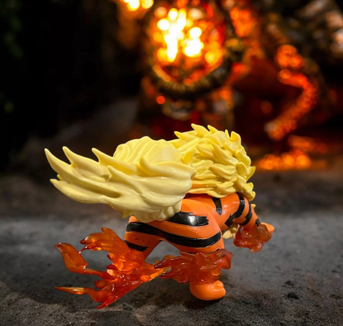 Pokémon 12cm Battle Feature Figure - ARCANINE New With Box Toy