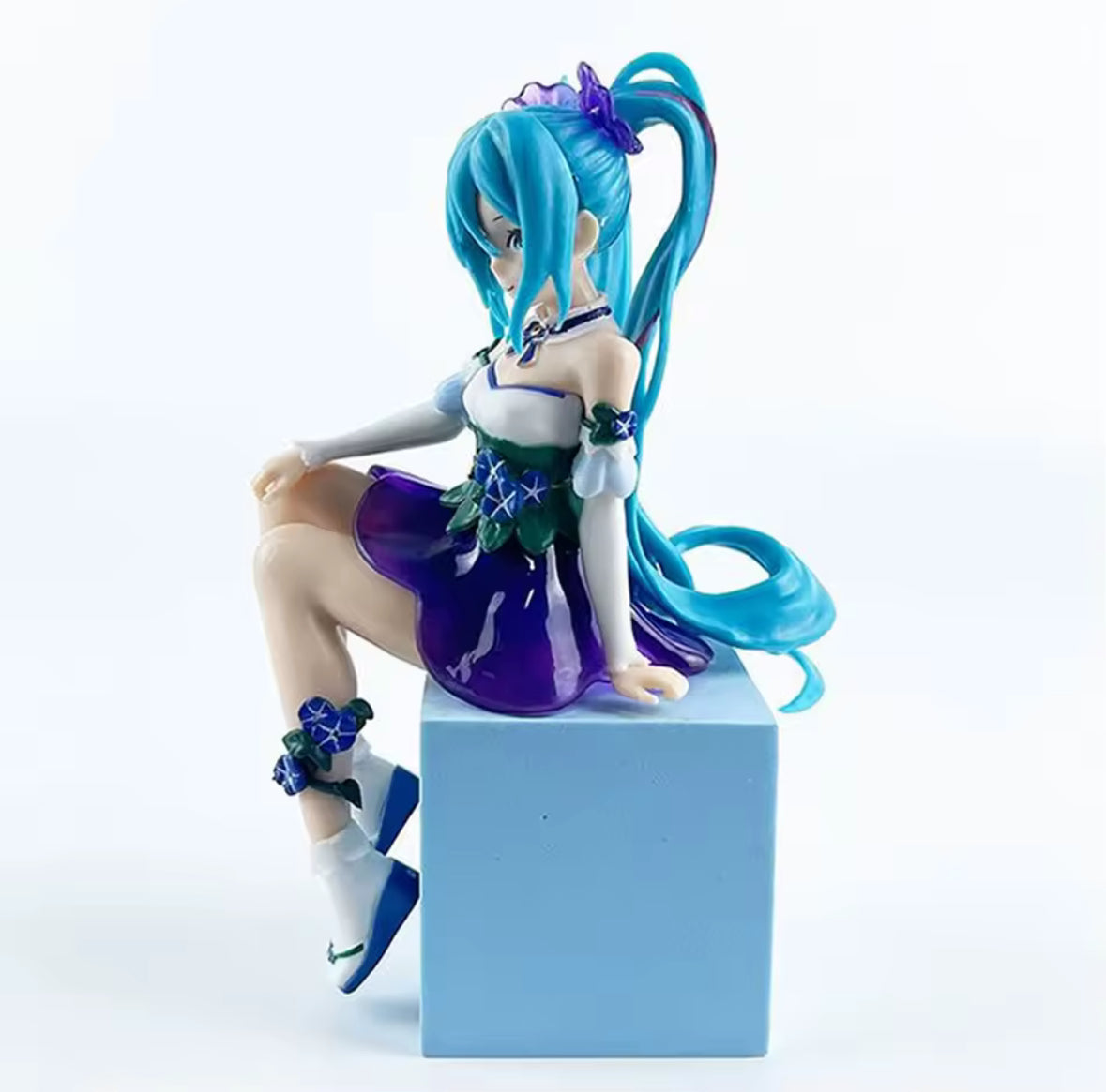 15cm Anime Figure Hatsune Miku Morning Glory Fairy Noodle Stopper New In Box