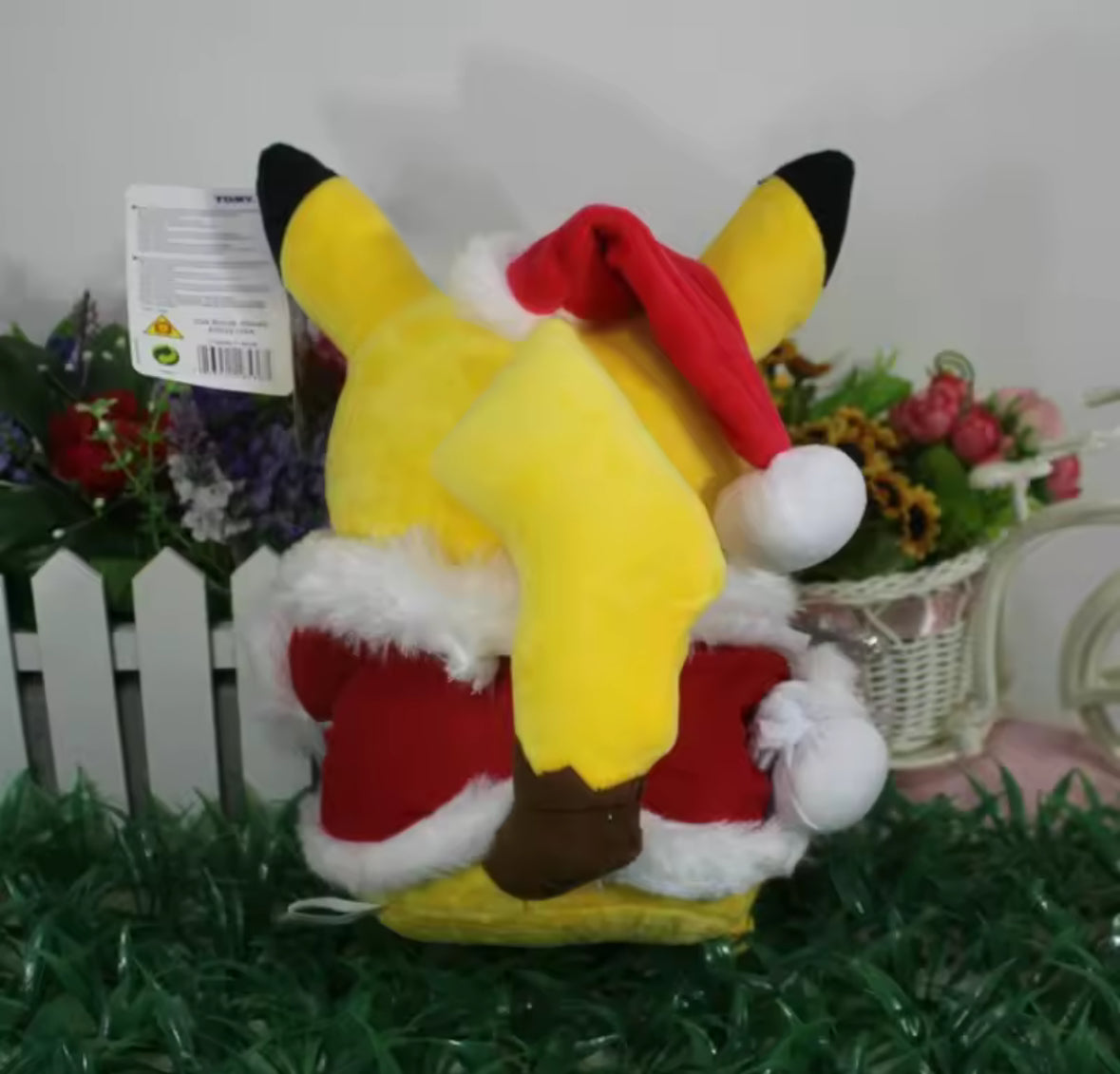 25cm Brand New Pokemon Christmas Pikachu Stuffed Toy Gift Kids Very Cute