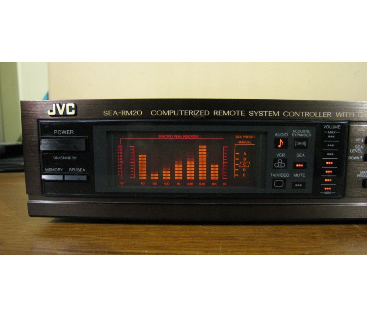 JVC SEA-Rm20 Computerized Remote System Controller w/ Graphic Equalizer Working!