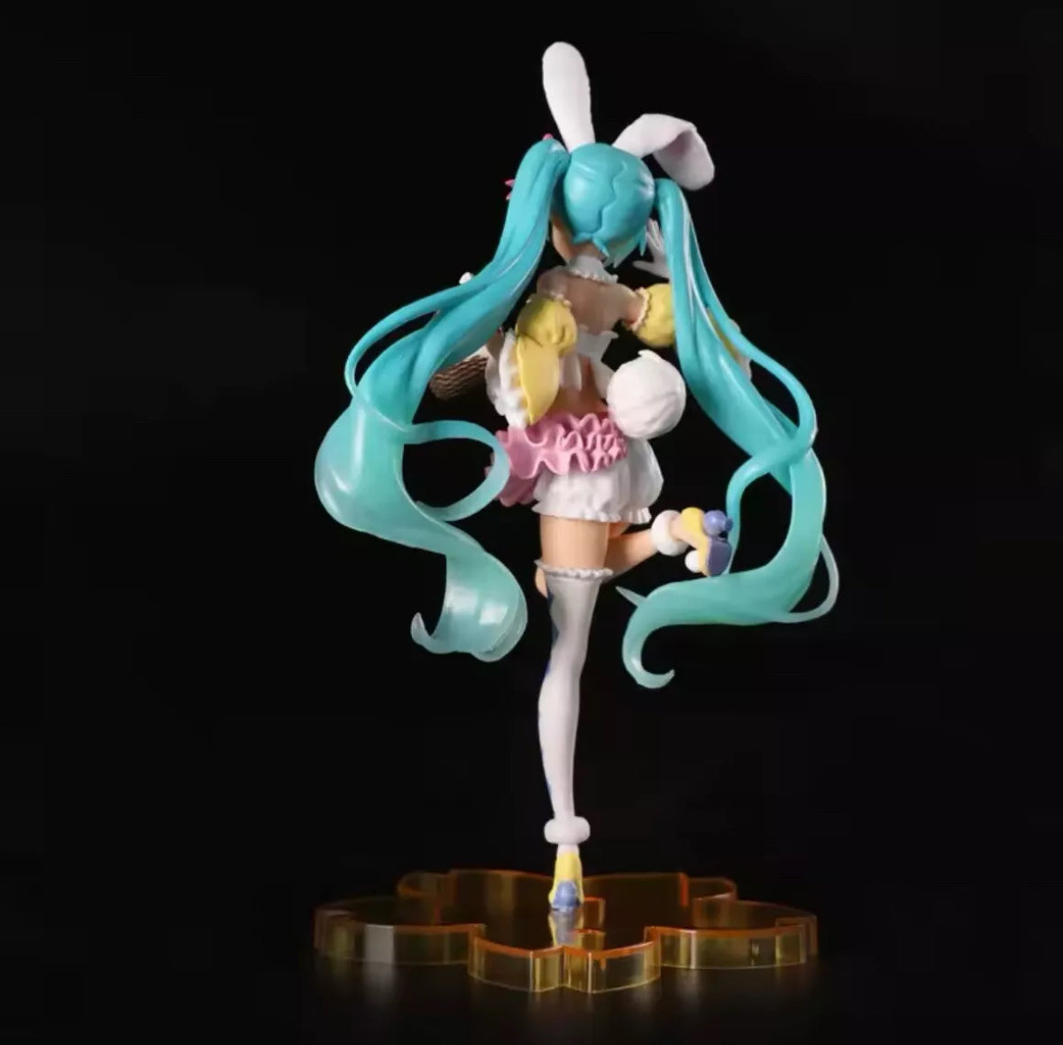 Hatsune Miku Action Figure Miku Kawaii Collection Model Bunny Ear 23cm Brand New