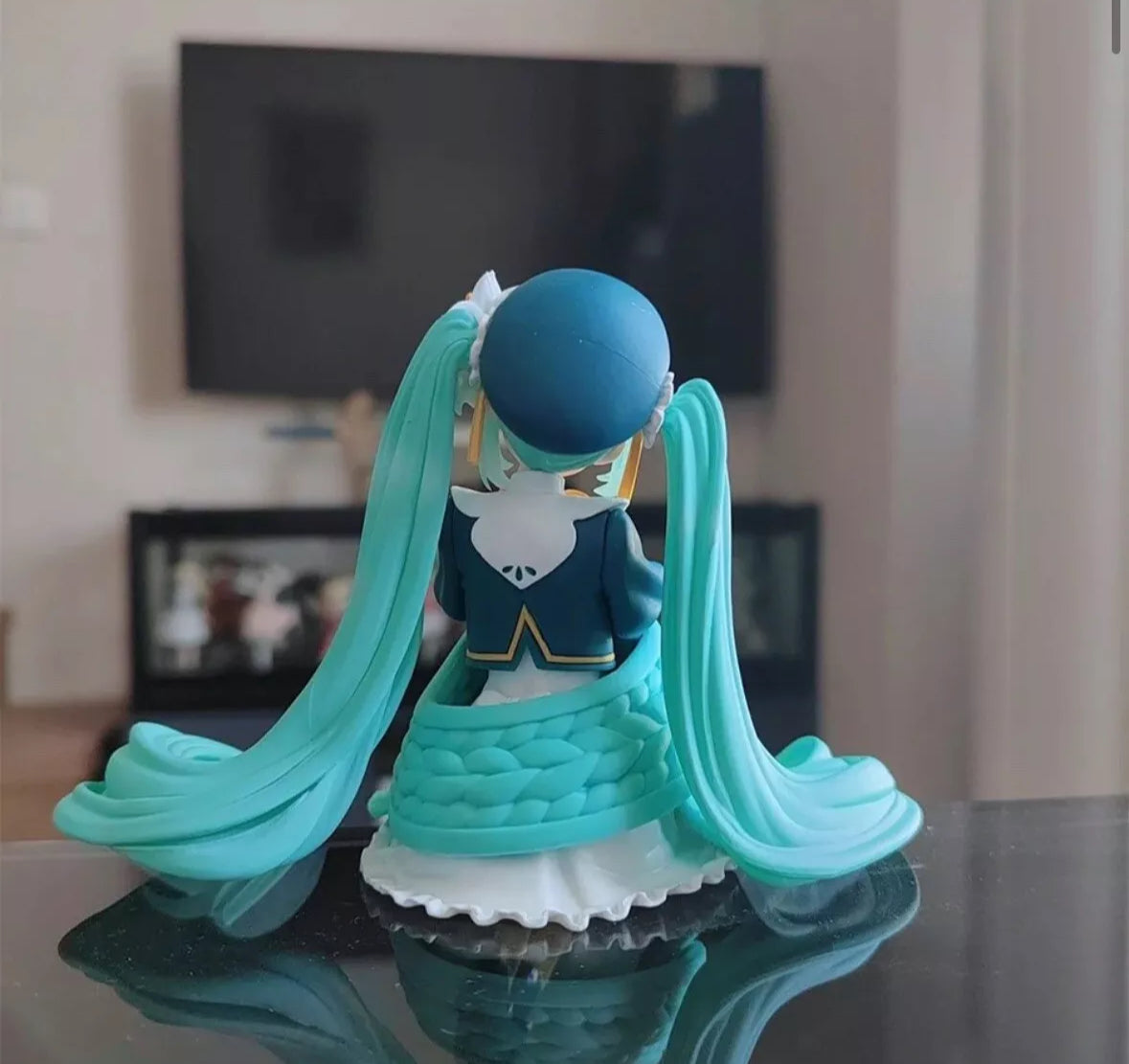The Hatsune Miku Flower Fairy Lily Noodle Stooper Anime Action Figure Toys 14cm