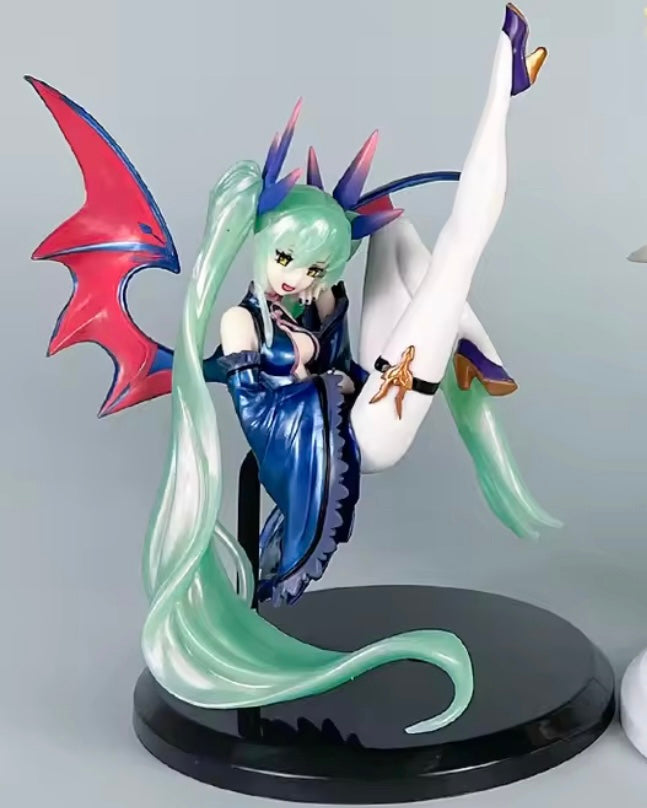 17cm Hatsune Miku Anime Figure Dark Beautiful Brand New Figurine Christmas Gift