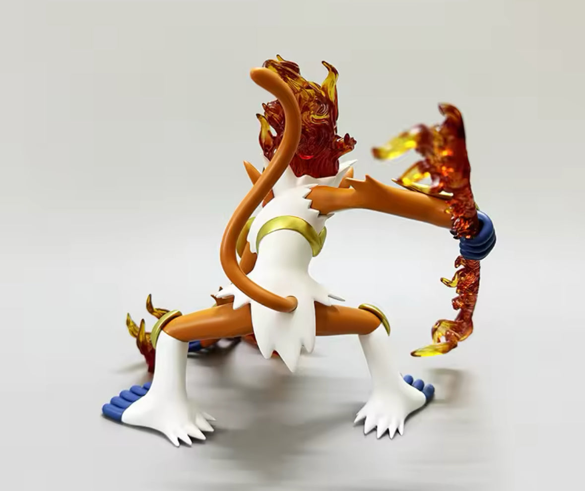 Pokemon Infernape 13cm Toy Figure Takara Tomy Diamond Pearl Era Brand New