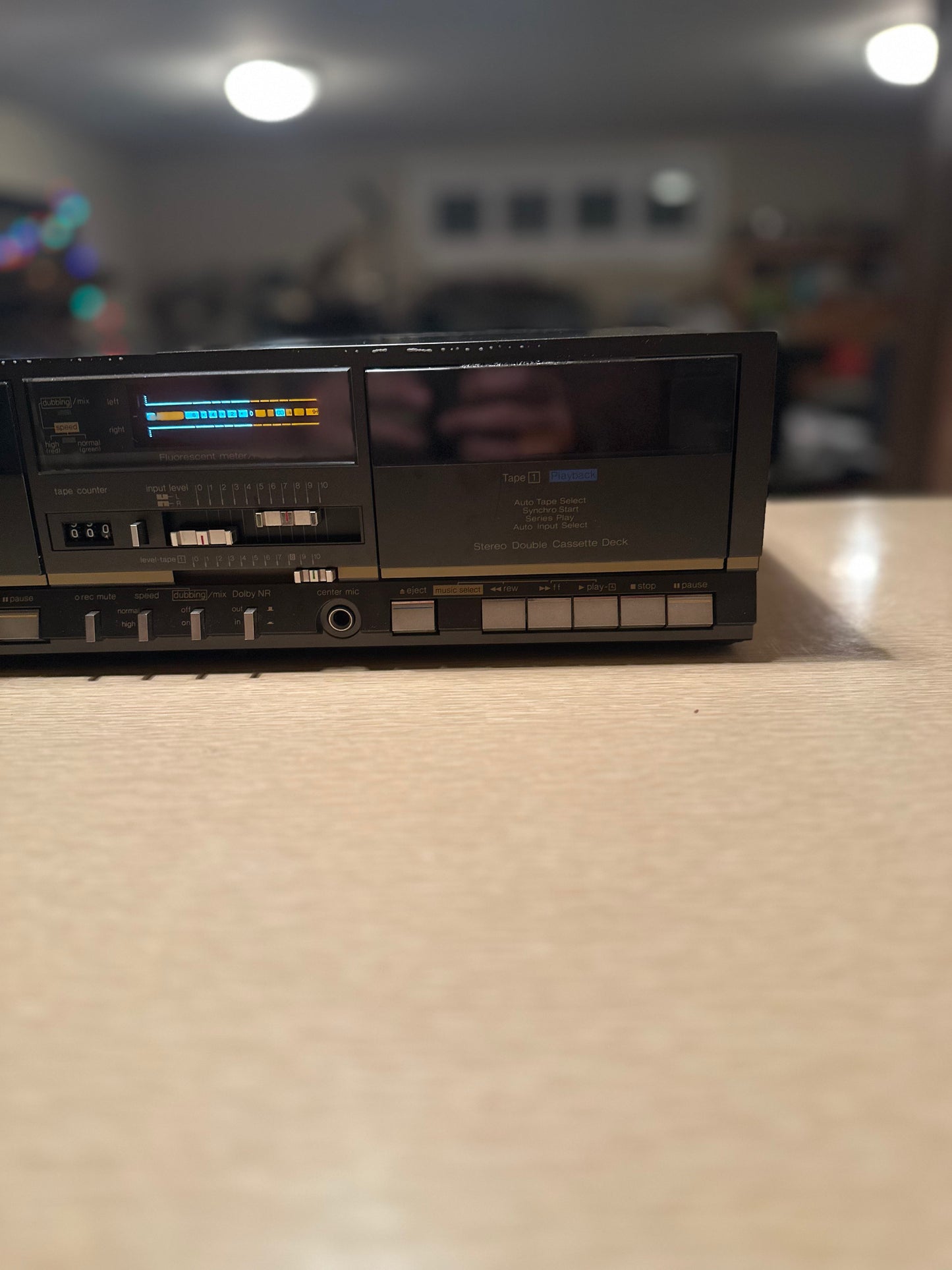 Vintage High End TECHNICS RS-M222 Double Cassette Deck M222 New Belts Serviced🔥