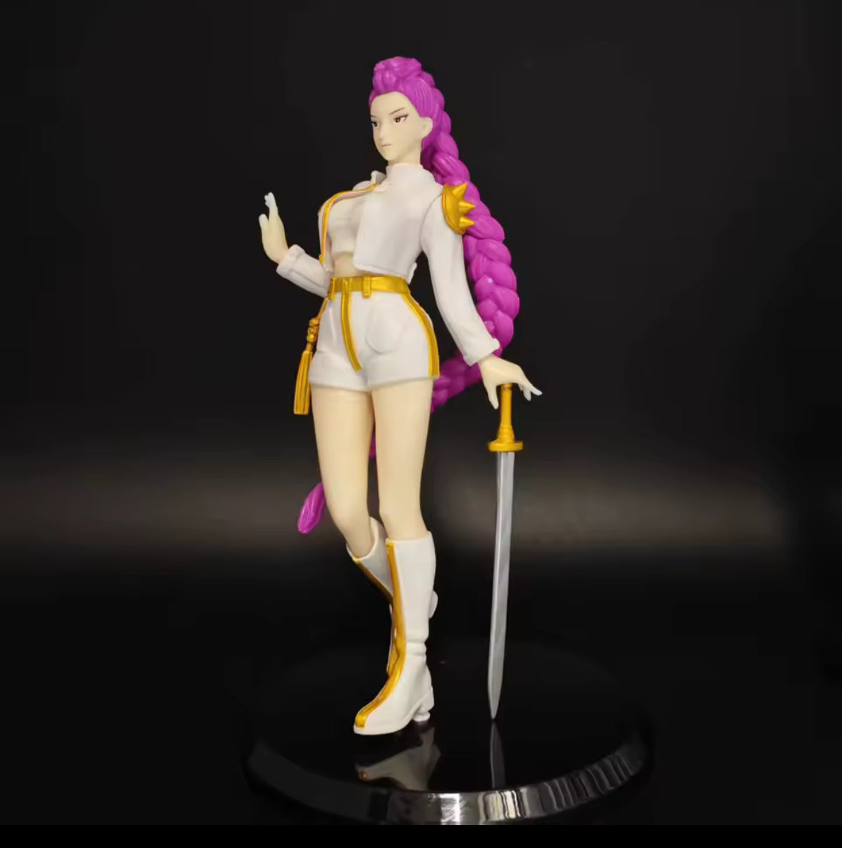 20cm Anime Kpop Demon Hunters Girl Rumi PVC New Holiday Gift Action Figure Toy