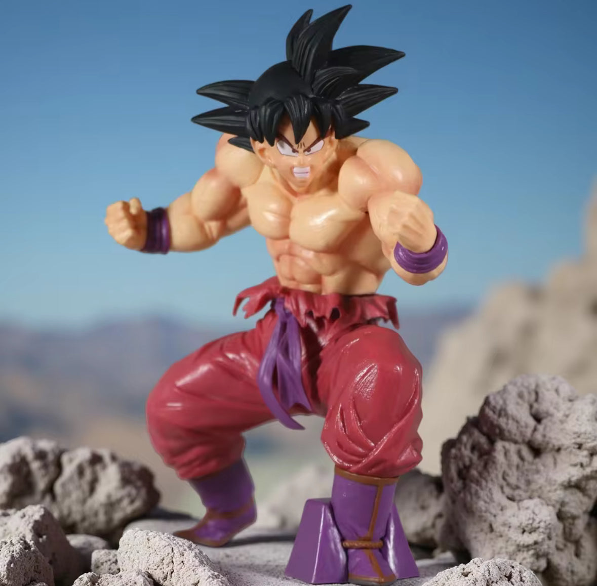 Dragon Ball Z 20.5cm Kaiouken Son Goku Action Figure Figurine Brand New Gift