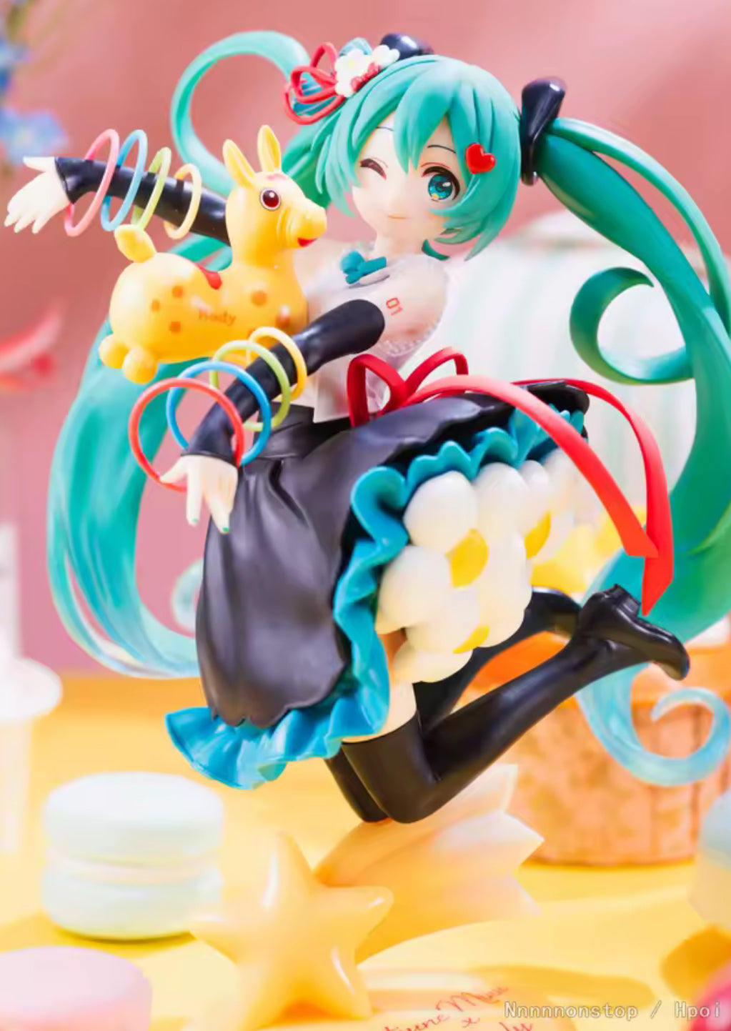 19CM BANDAI Hatsune Miku Figure Co-branded Rody Piapro Brand New Rare Gift