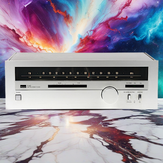 Vintage High Fidelity Sansui T-60 AM/FM Stereo Tuner TESTED Audiophile V Rare!