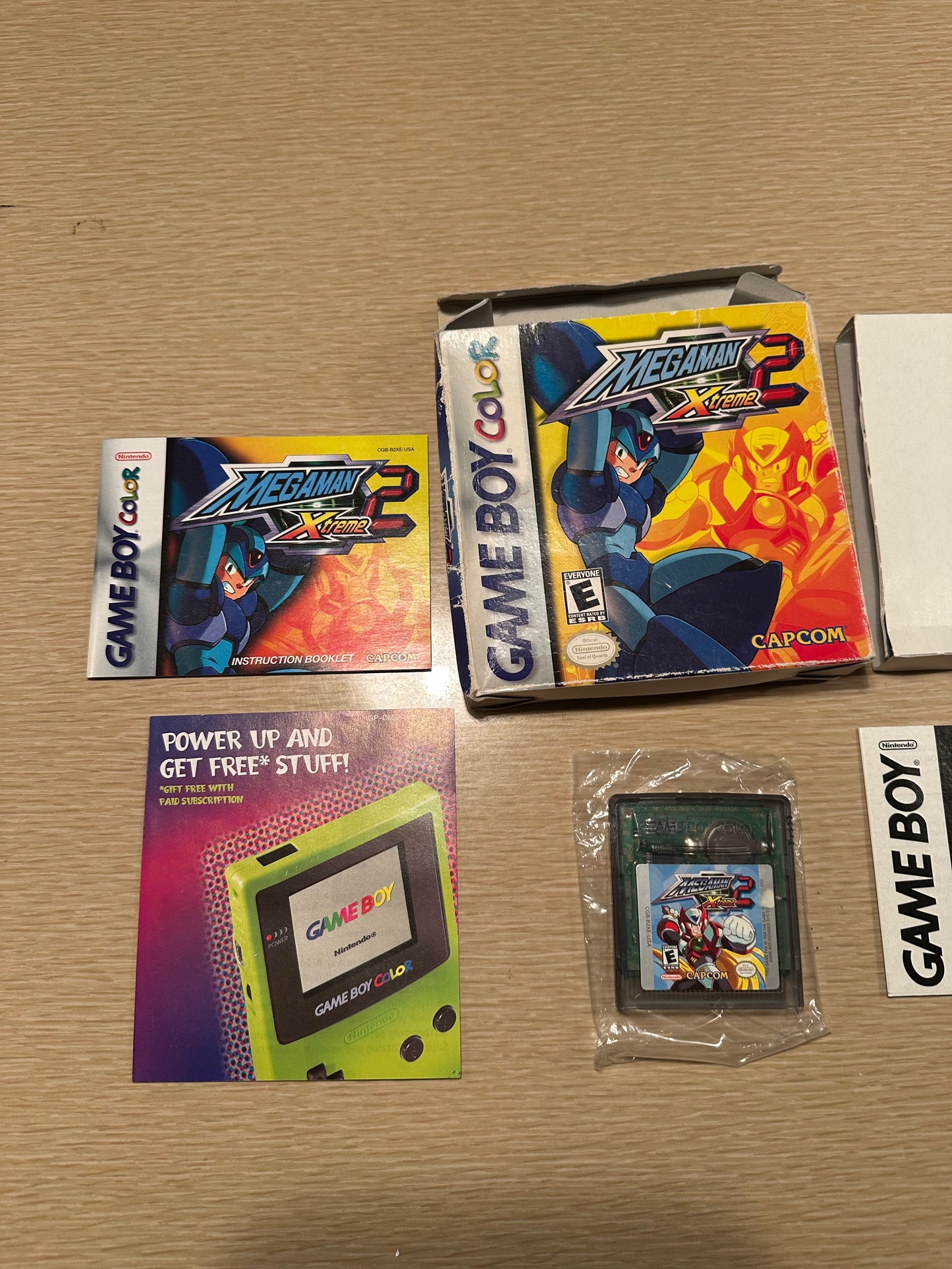 Mega Man Xtreme 2 Nintendo Game Boy Color Complete CIB Cart In Mint Condition🔥