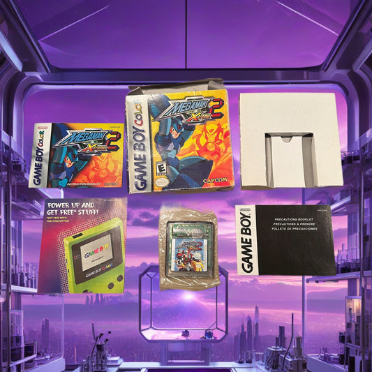 Mega Man Xtreme 2 Nintendo Game Boy Color Complete CIB Cart In Mint Condition🔥