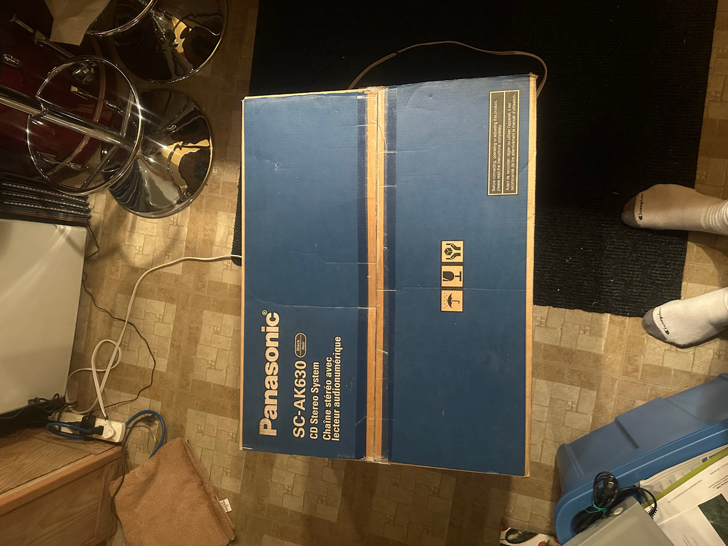 Panasonic SC-AK630 5 CD Changer Stereo System Nitrix Series BRAND NEW OPEN BOX