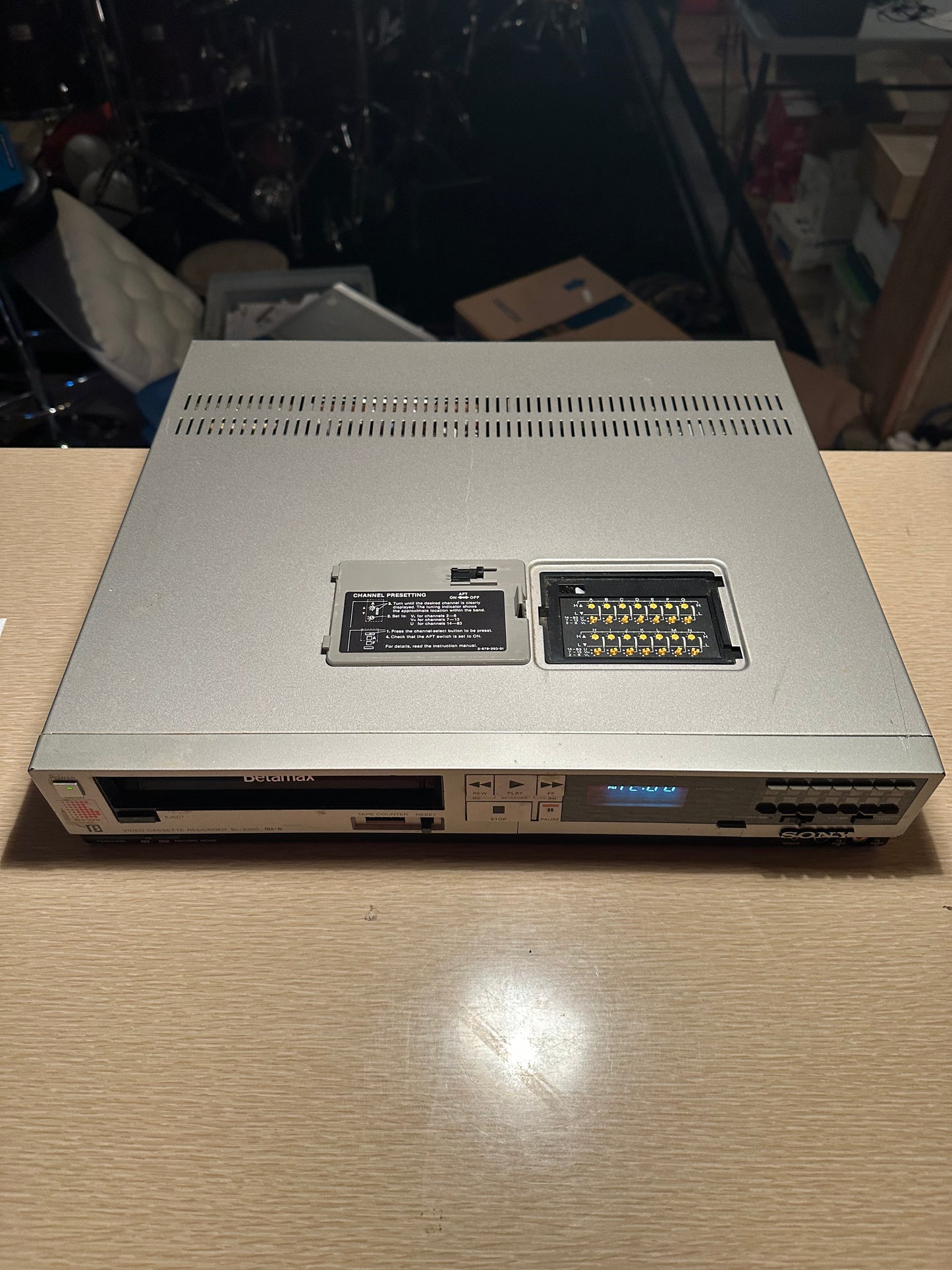 Sony SL-HF400 Hi-Fi Stereo Super BetaMax VCR Vintage Tested With Tapes Working🔥