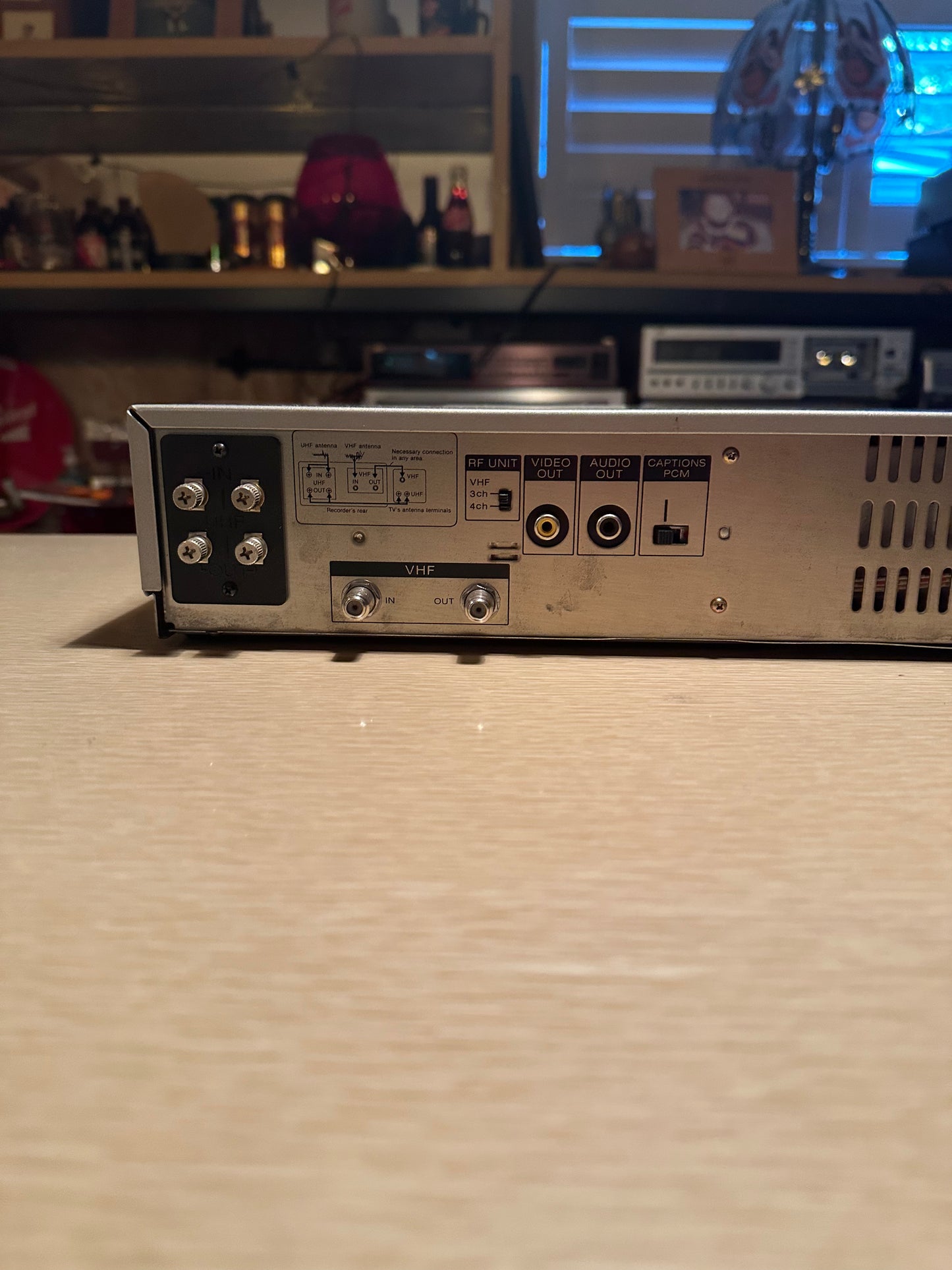 Sony SL-HF400 Hi-Fi Stereo Super BetaMax VCR Vintage Tested With Tapes Working🔥