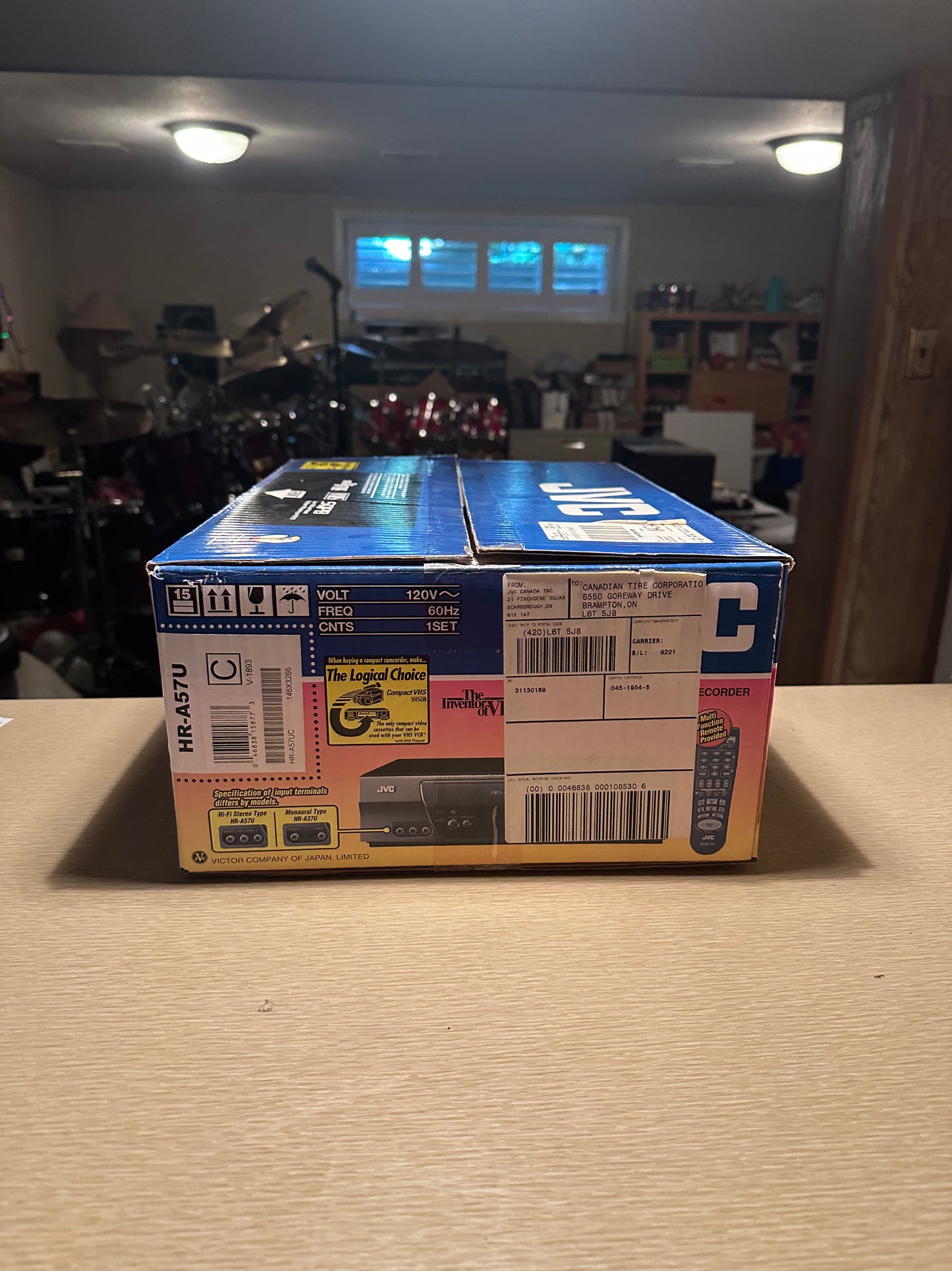 *New Open Box*  JVC Plug & Play VHS Player HR-A57U Retails $449 Very Rare🔥