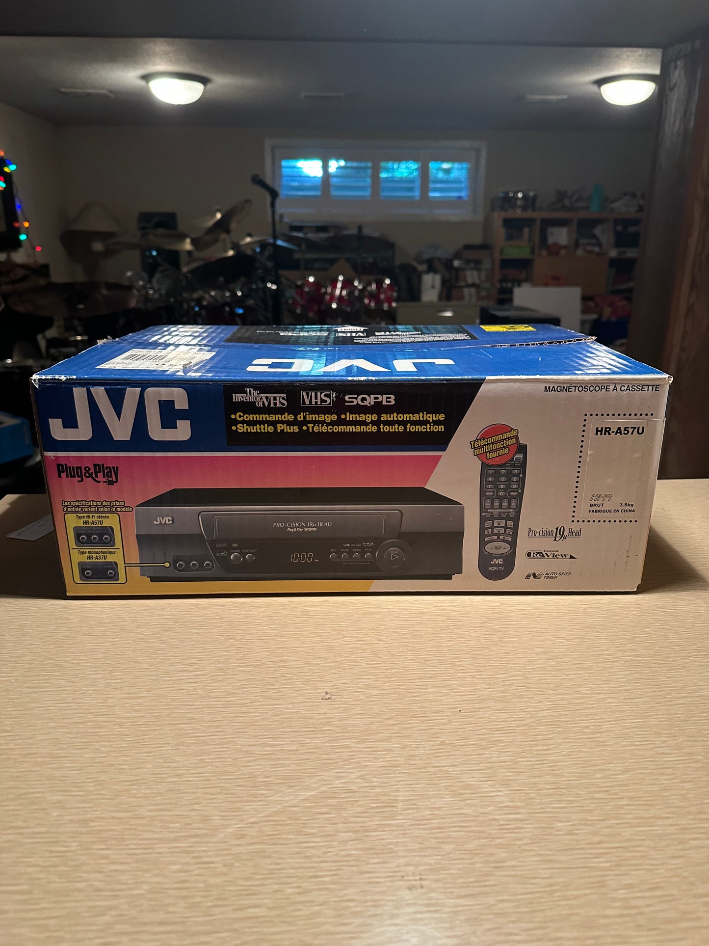 *New Open Box*  JVC Plug & Play VHS Player HR-A57U Retails $449 Very Rare🔥