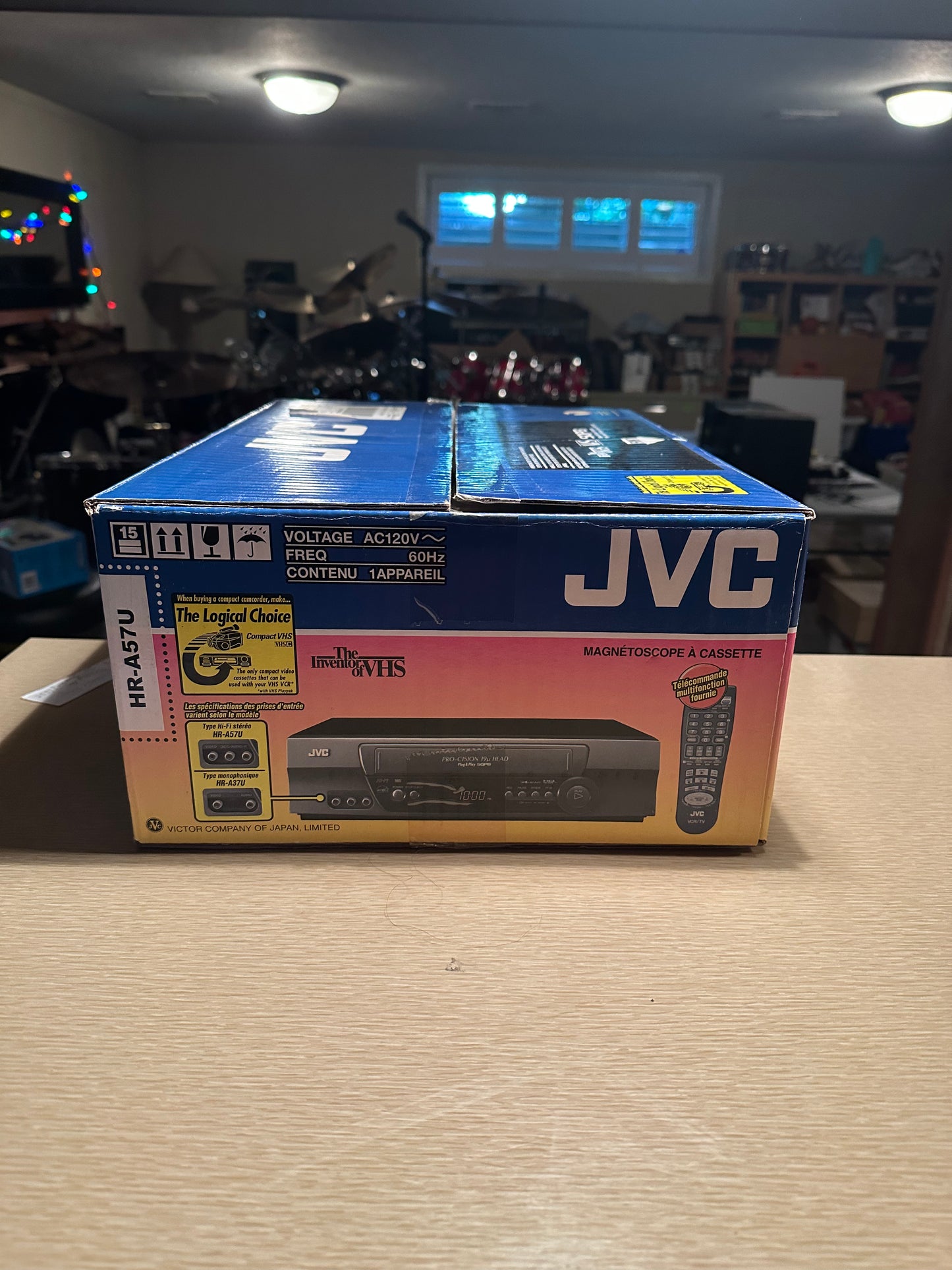*New Open Box*  JVC Plug & Play VHS Player HR-A57U Retails $449 Very Rare🔥