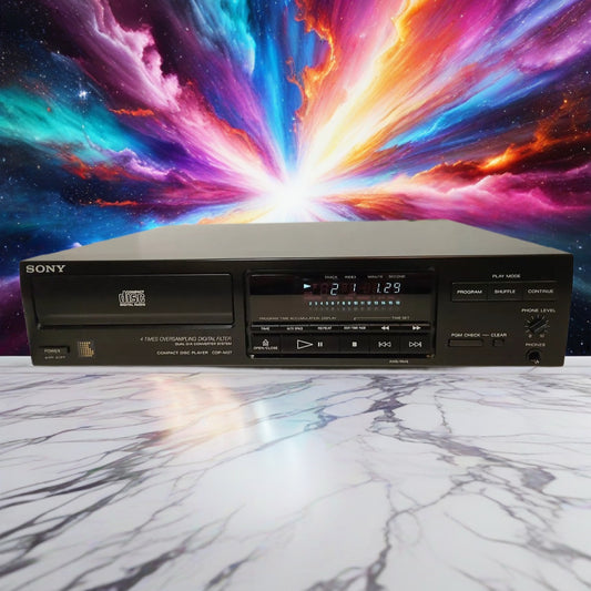 Sony CDP-M27 Compact Disc Player 4 times oversampling *Refurbished* Like NEW